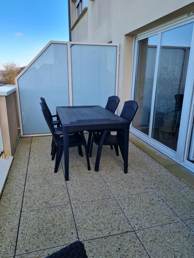 شقة Le Panorama, Echappee Mer Dieppe & Parking Prive Rouxmesnil-Bouteilles المظهر الخارجي الصورة