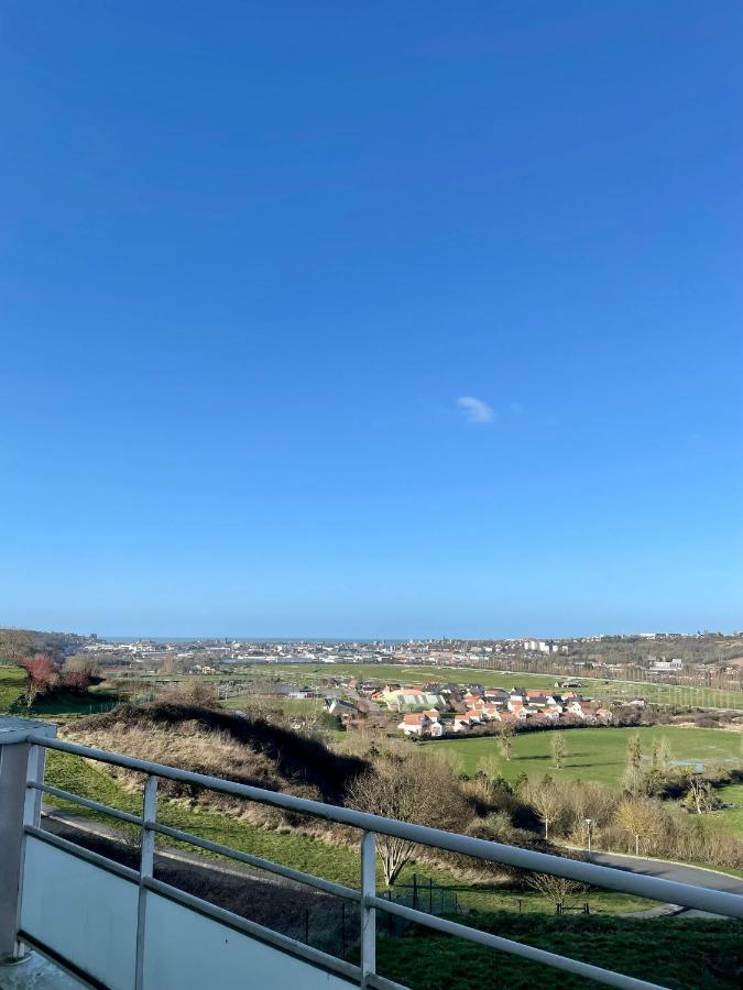 شقة Le Panorama, Echappee Mer Dieppe & Parking Prive Rouxmesnil-Bouteilles المظهر الخارجي الصورة