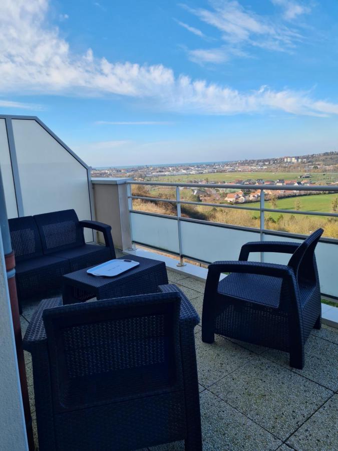 شقة Le Panorama, Echappee Mer Dieppe & Parking Prive Rouxmesnil-Bouteilles المظهر الخارجي الصورة